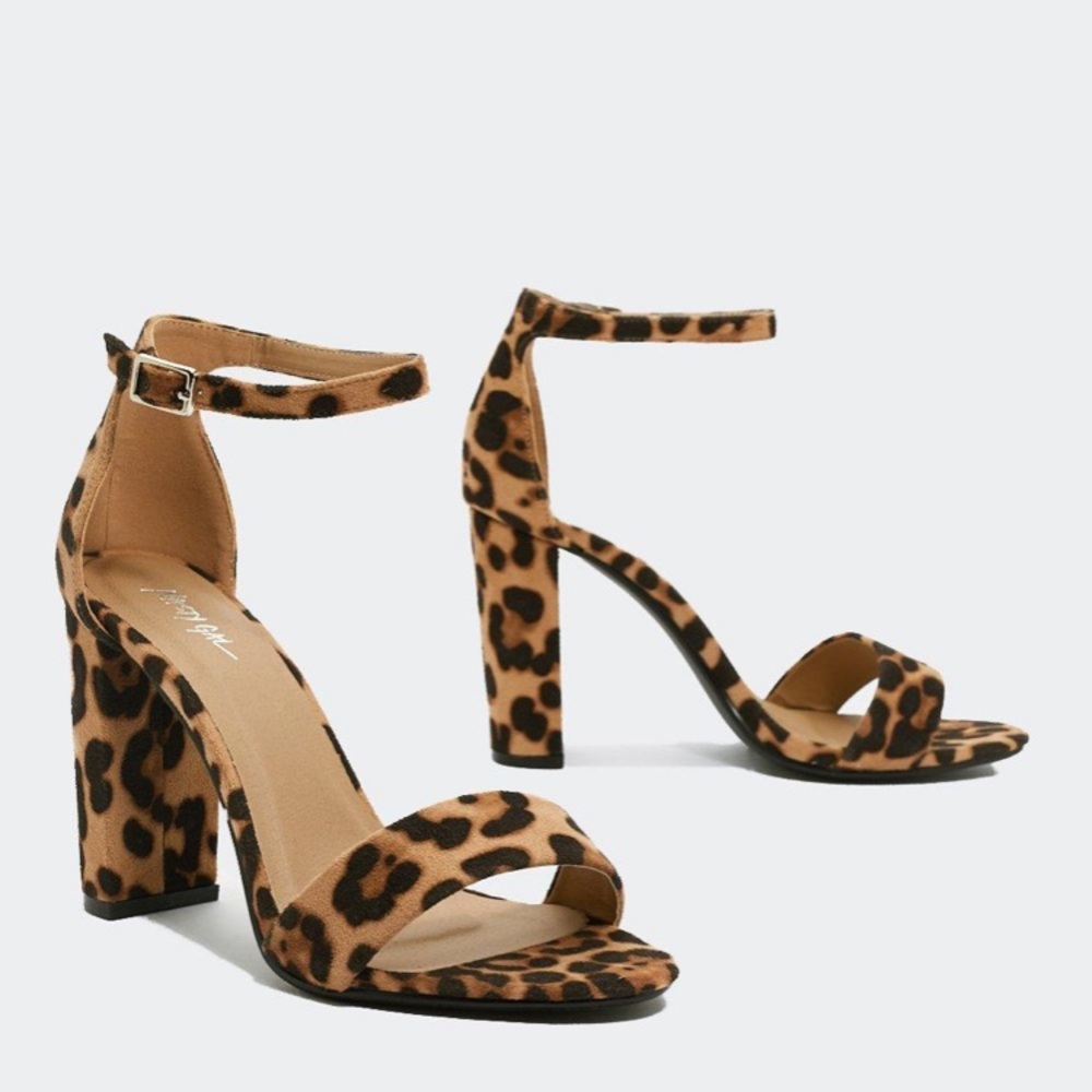 NWT Leopard Print Heels